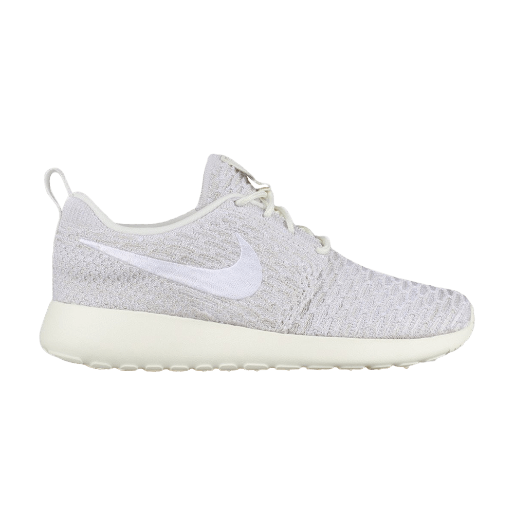 nike roshe one flyknit white