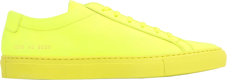 Common Projects Achilles Low 'Neon Yellow'