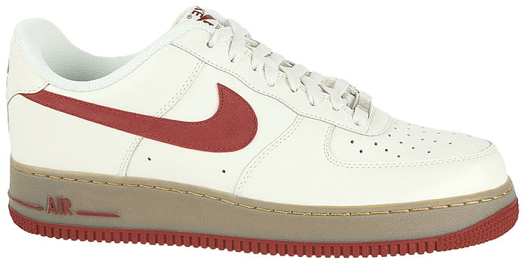 Nike Air Force 1 Low 07 Sail Red Gum