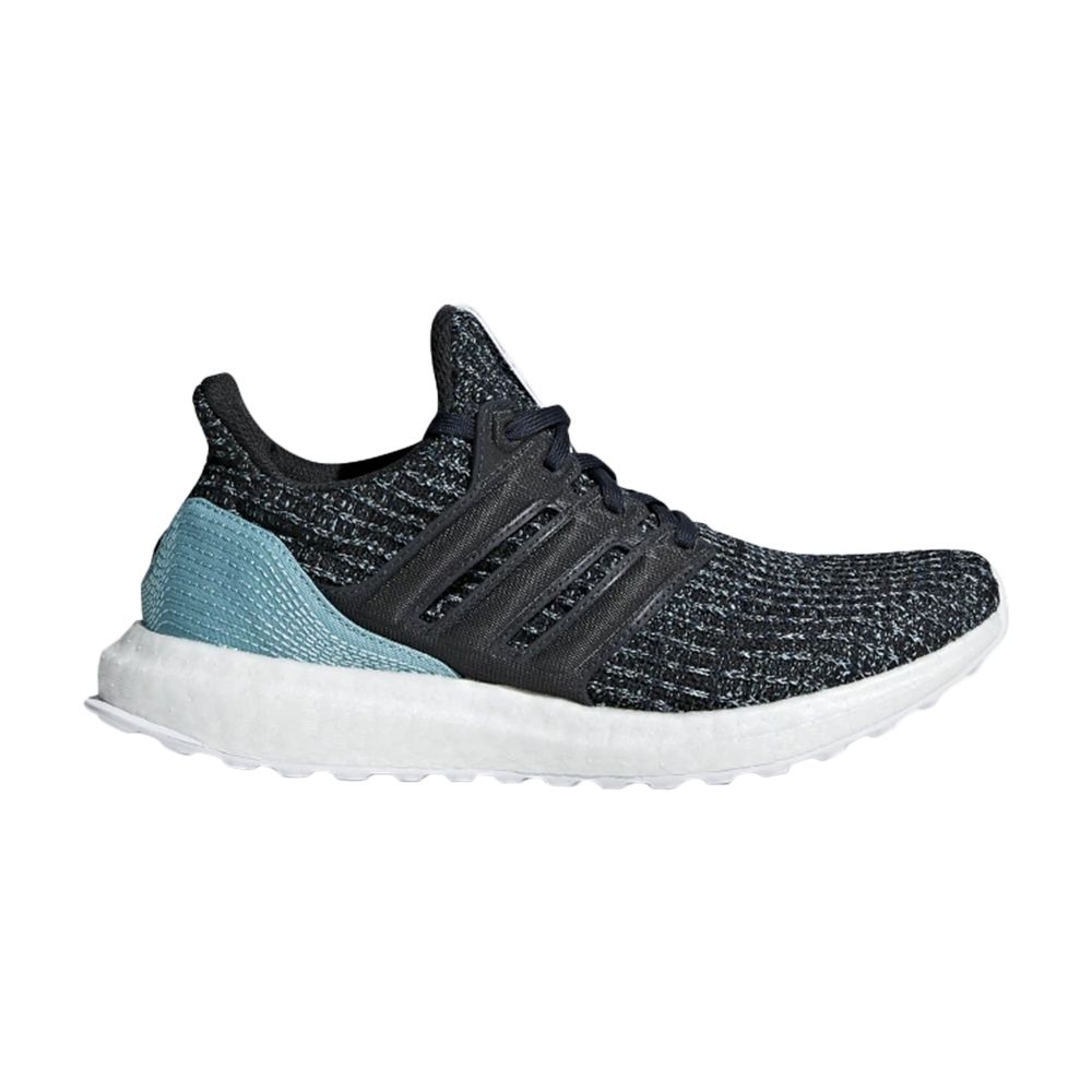 Pre-owned Adidas Originals Adidas Parley X Ultraboost 4.0 J 'carbon' | Blue | Kid's Size 4