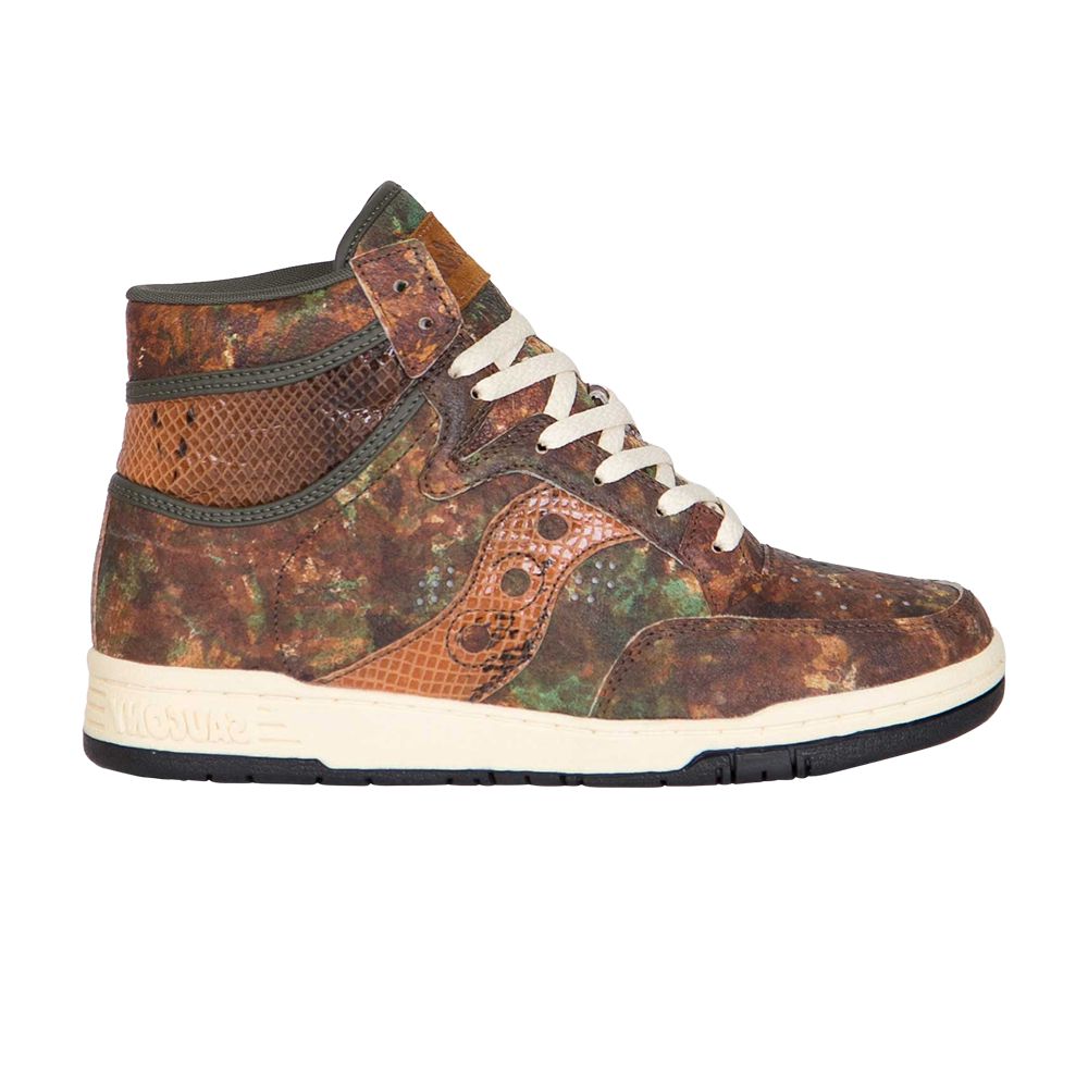 Saucony Packer x Hangtime High 'Camo' | Brown | Men's Size 7.5 - 70127-2