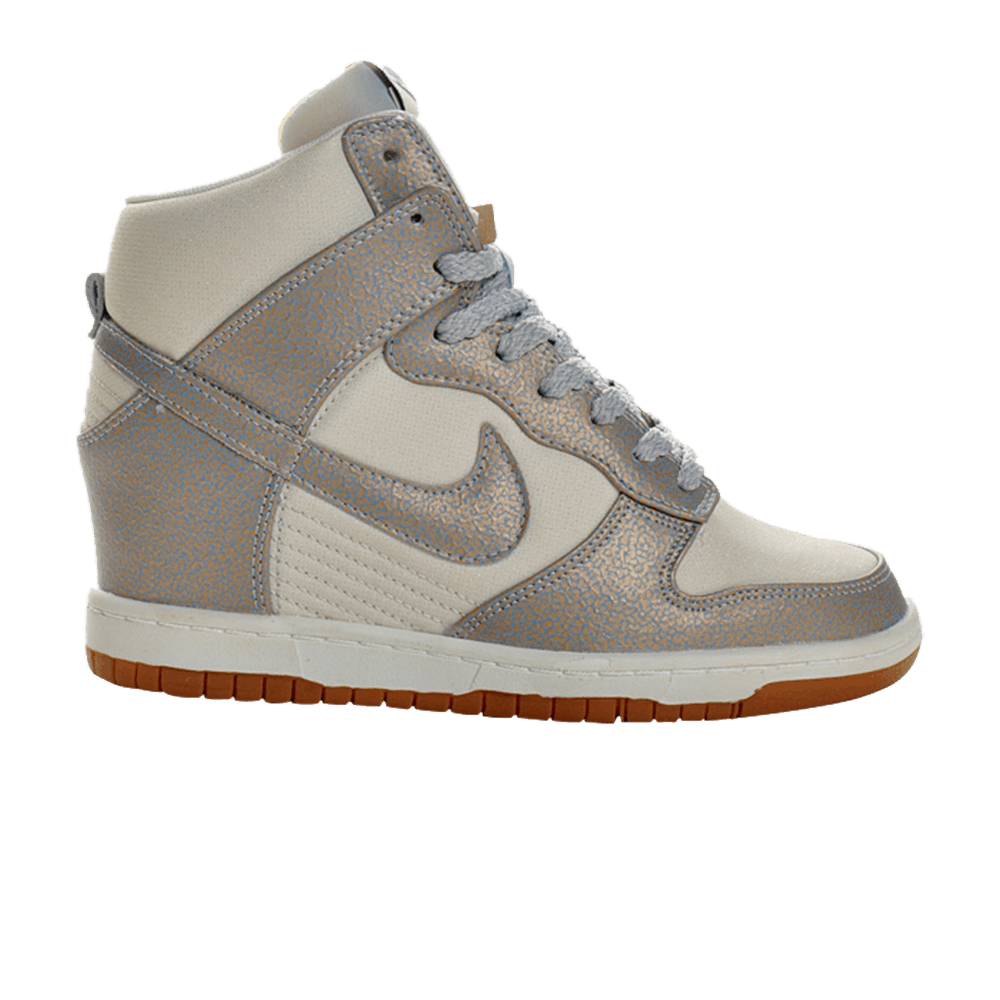 Nike dunk sky hi silver Clearance