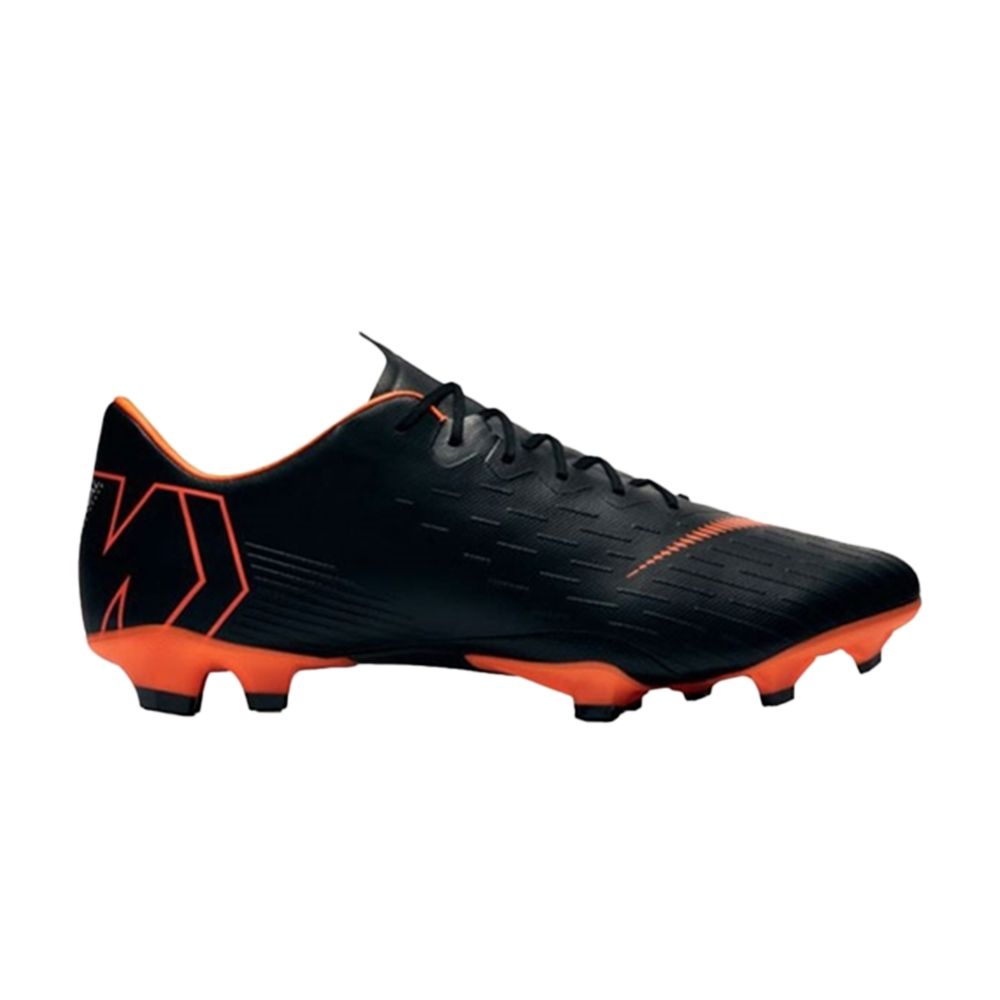 Nike Mercurial Vapor 12 FG 'Black Total Orange' | Men's Size 6.5