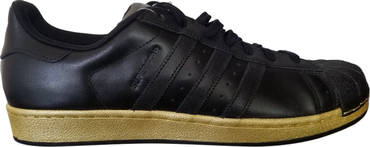 adidas Superstar Women's Black Leather Tortoise Shell Toe GY1031 Size 9