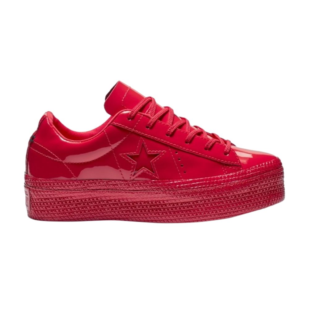 Converse Wmns One Star Platform Ox 'Cherry Red' | Women's Size 6