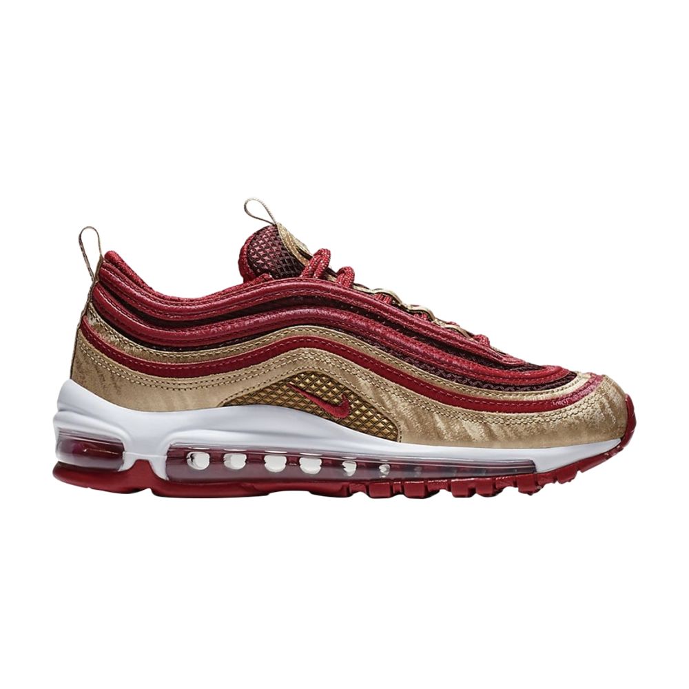Pre-owned Nike Air Max 97 Qs Gs 'noble Red' | Kid's Size 5