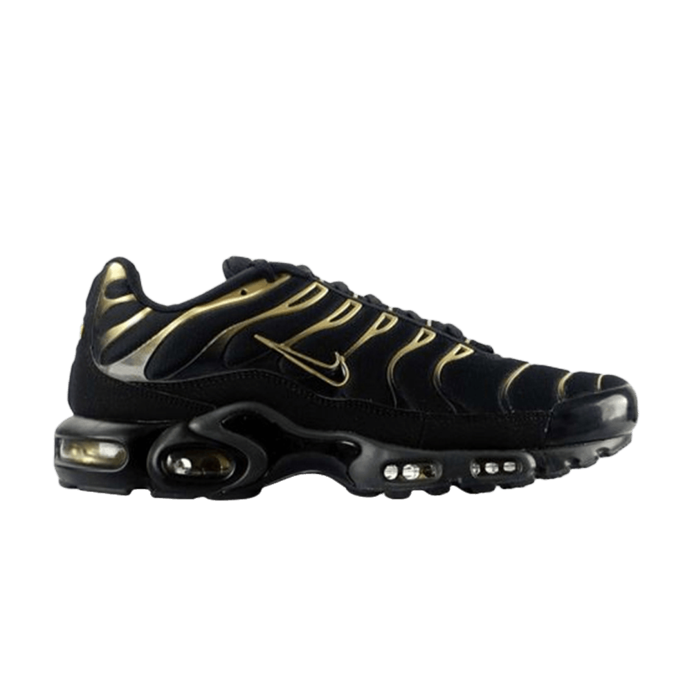nike air max plus tn ultra black gold