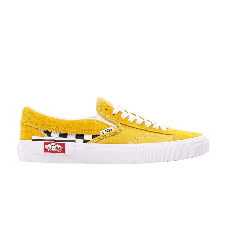 Vans slip on cap yellow hot sale