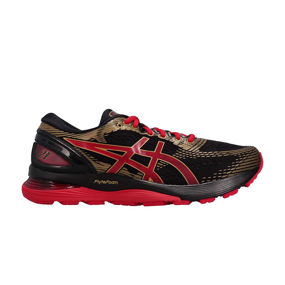 ASICS Gel Nimbus 21 'Classic Red' | Black | Men's Size 10