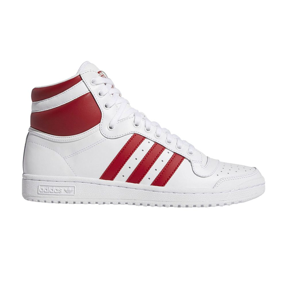 adidas Top Ten Hi 'White Scarlet' | Men's Size 9