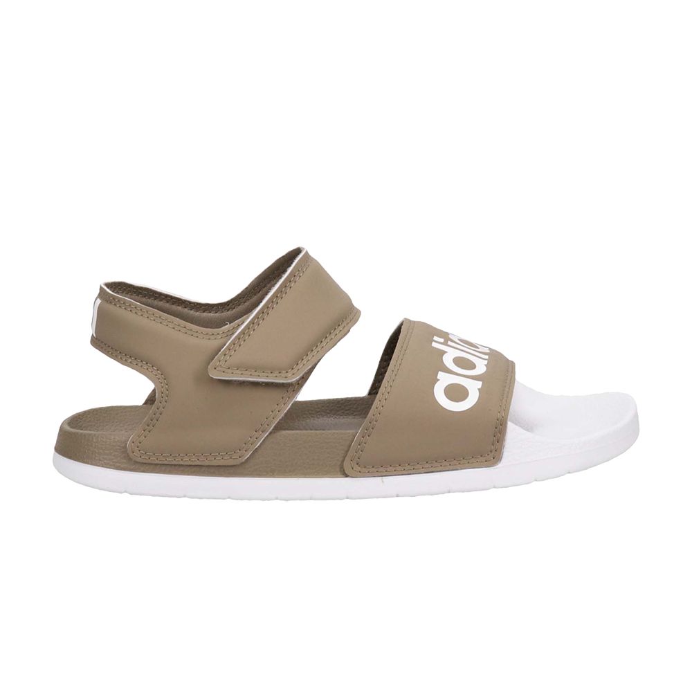 Pre-owned Adidas Originals Adilette Sandal 'cargo' In Green