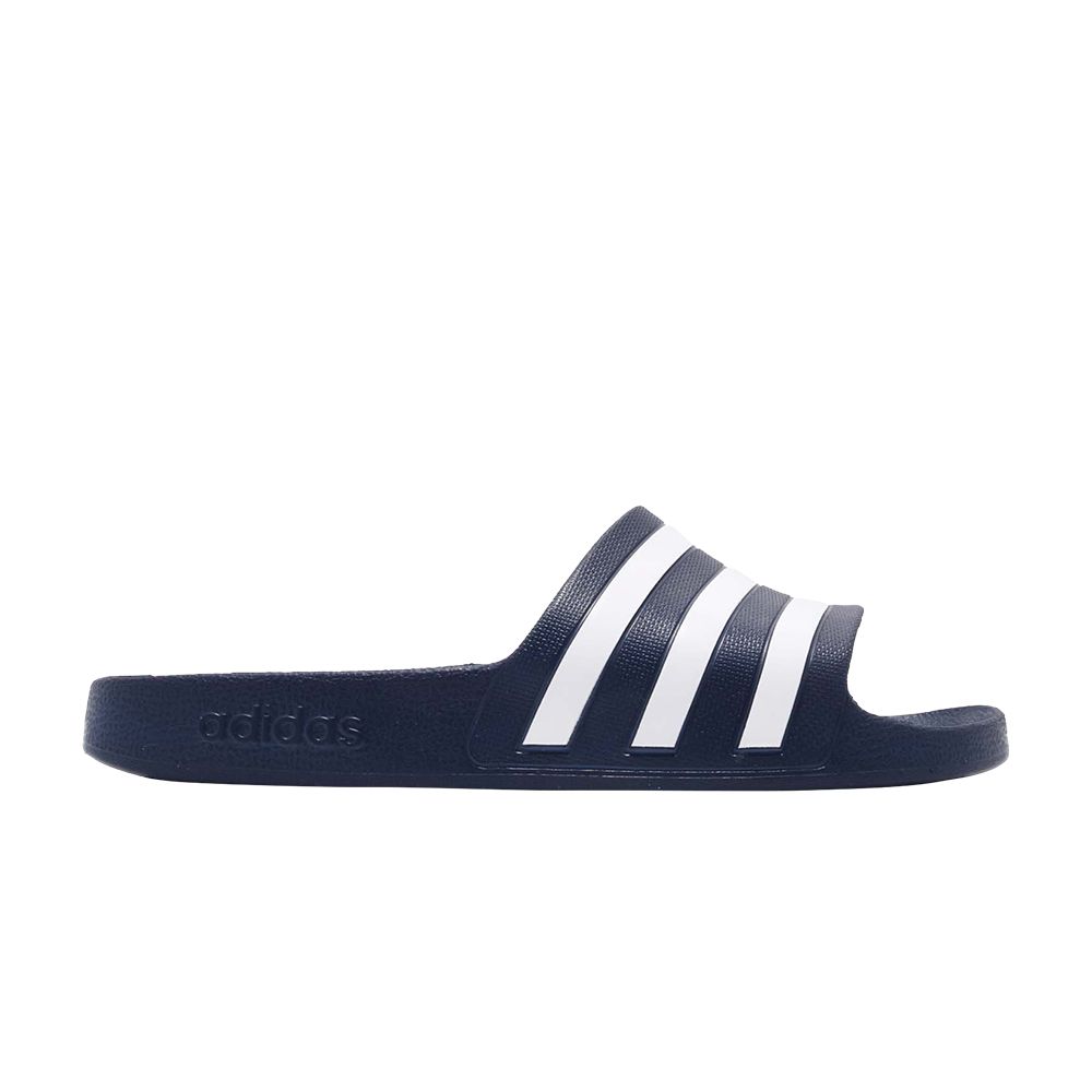 ADIDAS ORIGINALS ADILETTE AQUA 'DARK BLUE'