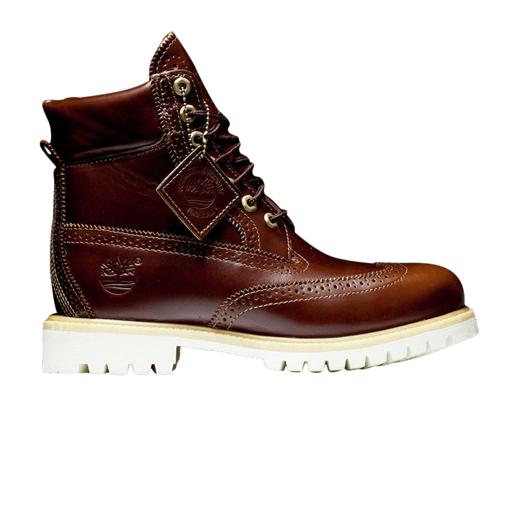 Brogue timberland chestnut cheap