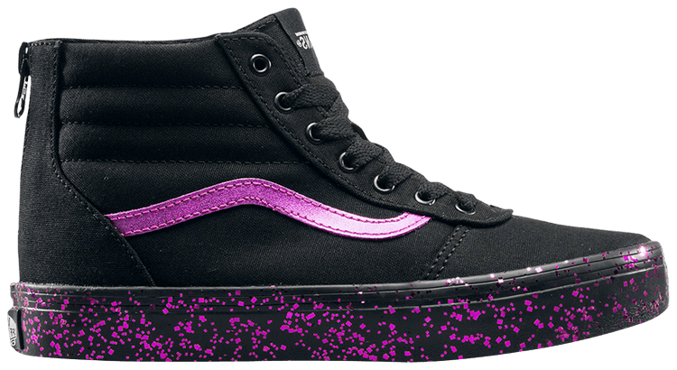 Vans Ward Hi Zip Pink Confetti