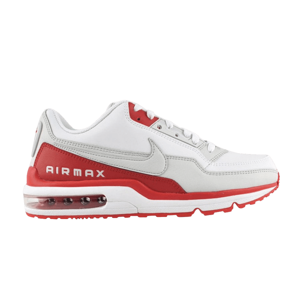nike air max ltd white and red