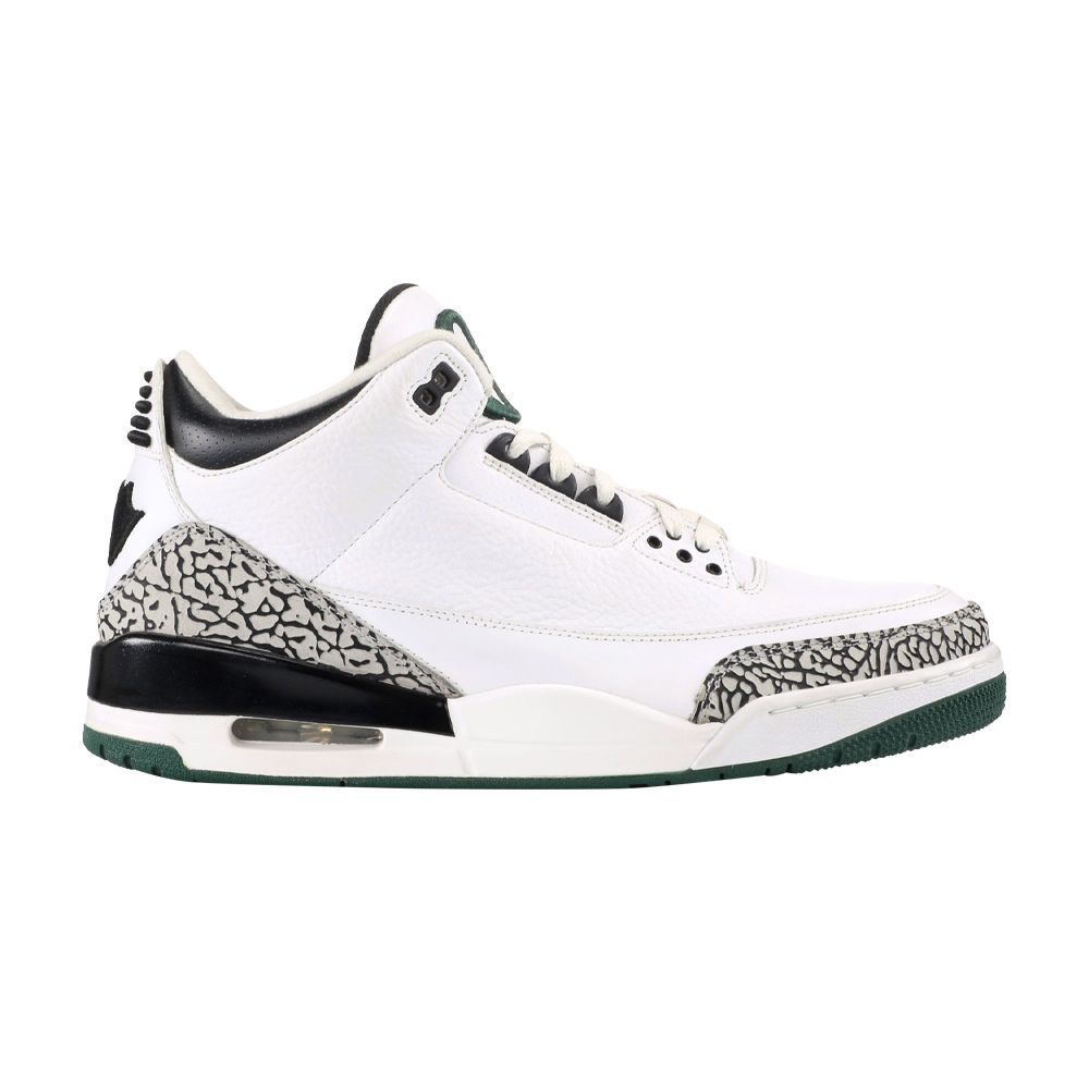 Air Jordan 3 Retro 'Oregon Pit Crew - Home' 2011 Sample | White | Men's Size 10 - HO11MNJDL594282-233