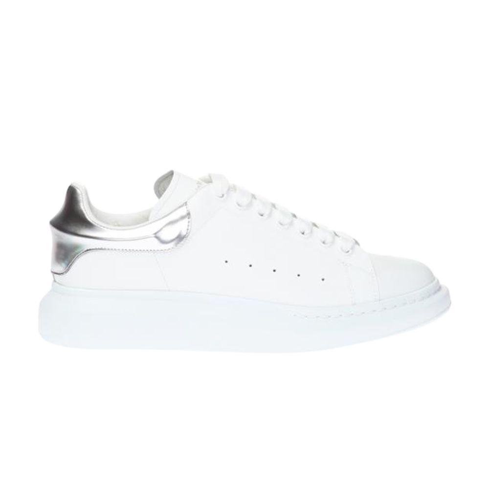 Pre-owned Alexander Mcqueen Oversized Sneaker 'white Silver' | Men's Size 39.5