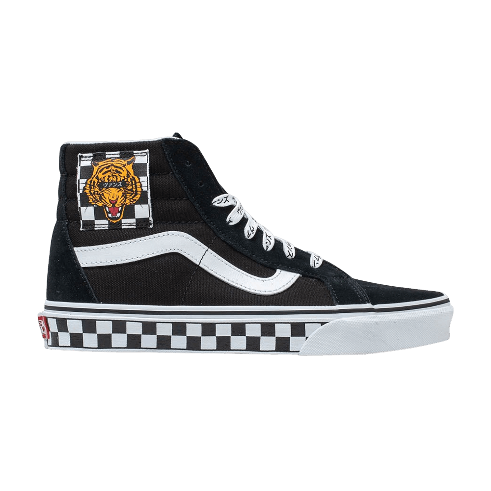 vans high top tiger
