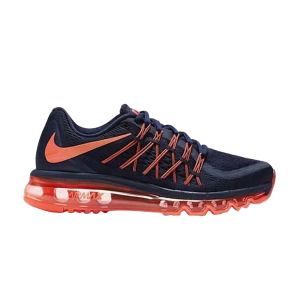 Nike Wmns Air Max 2015 'Obsidian Orange' | Blue | Women's Size 6 - 698903-408