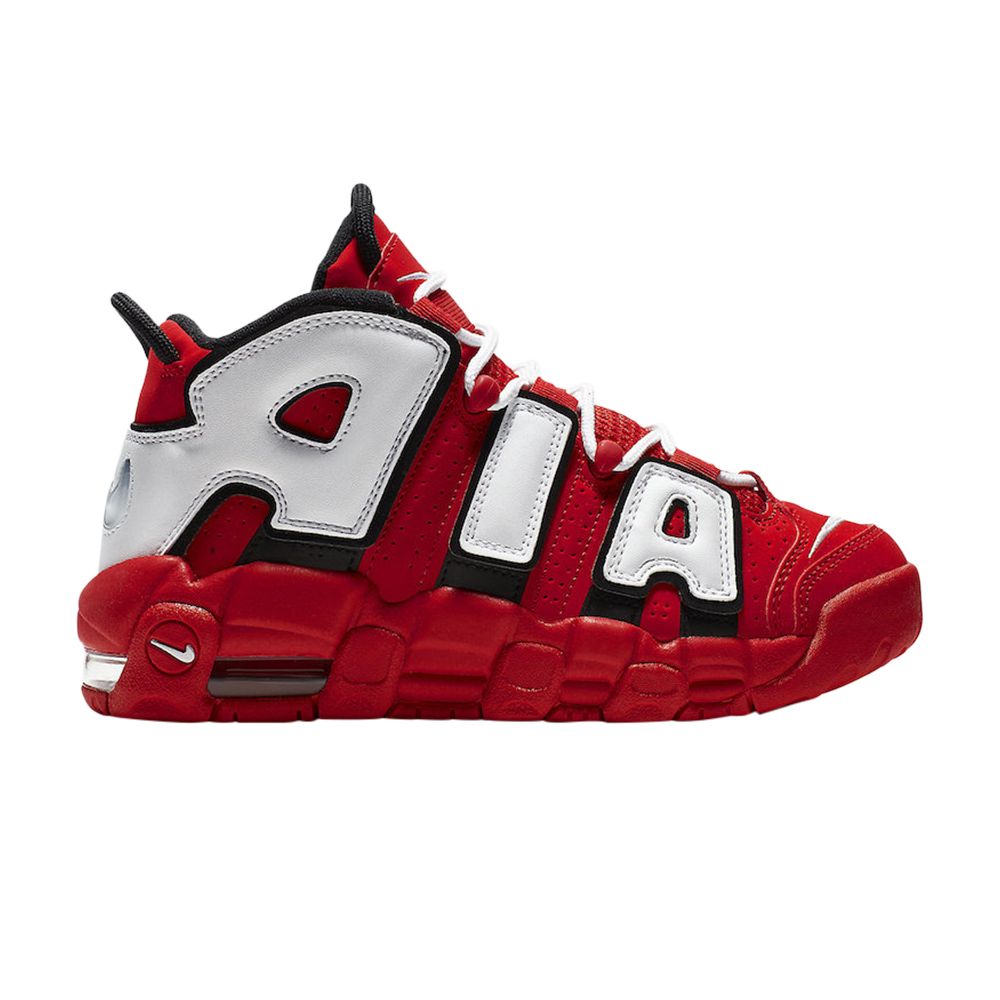 Nike Air More Uptempo GS 'Hoop Pack' | Red | Kid's Size 5
