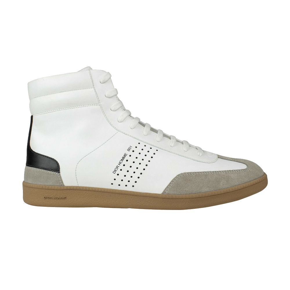 B01 Sneaker Black Smooth Calfskin and Suede | DIOR