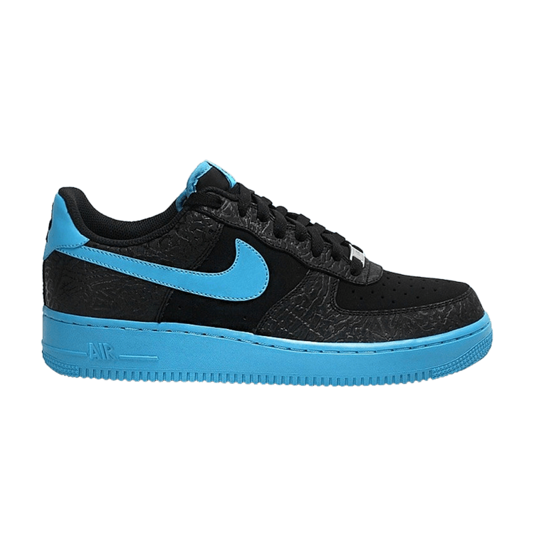Air Force 1 Black/Vivid Blue