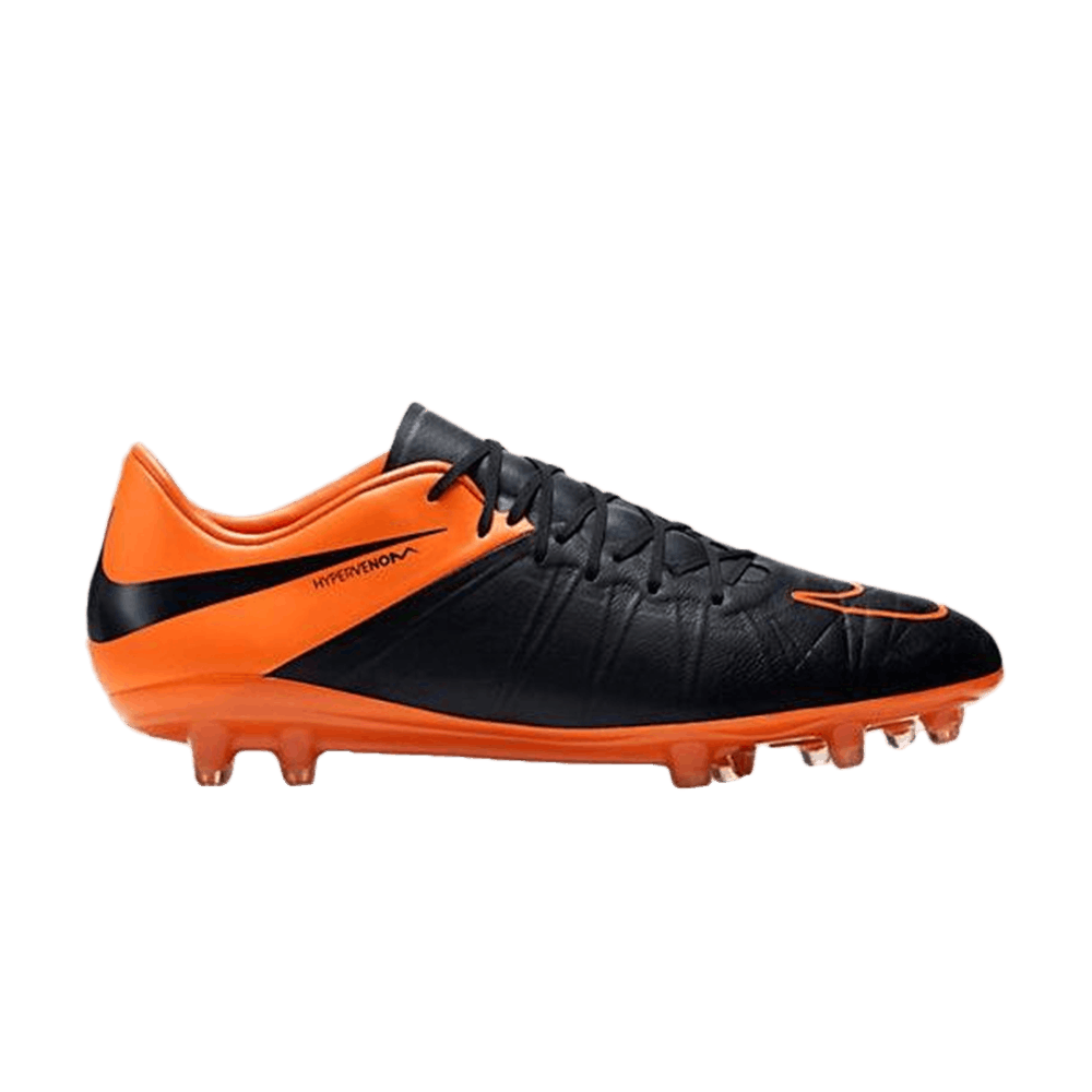 Nike hypervenom 2 black orange Clearance