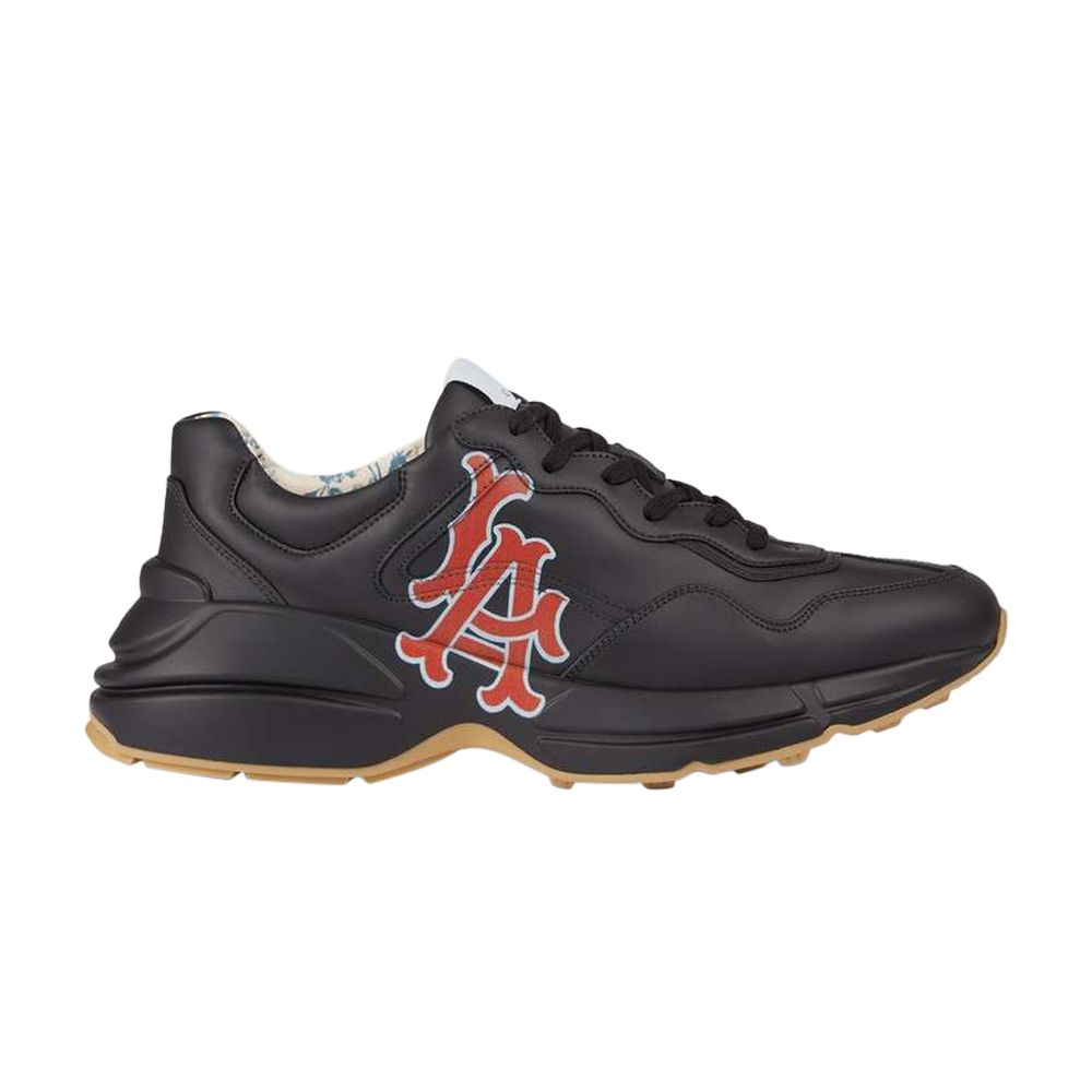 Click to view more detailed imagery on our partner's website Pre-owned Gucci Rhyton 'la Angels' In Black