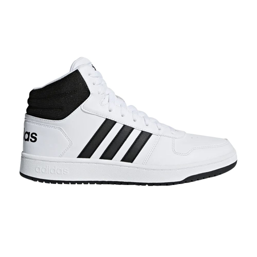 adidas Hoops 2.0 Mid 'White Black' | Men's Size 10