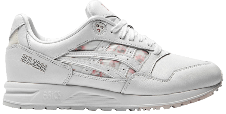 Asics gel saga white pink glow top
