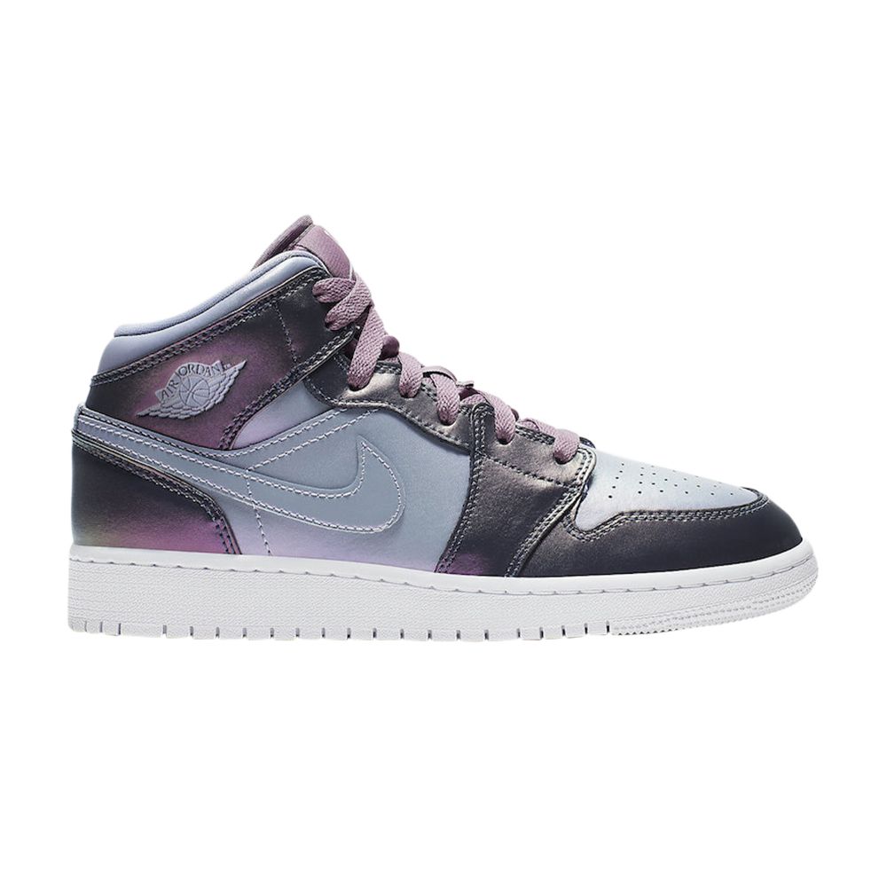 Air Jordan 1 Mid GS 'Metallic Purple' | Kid's Size 5.5 - AV5174-400