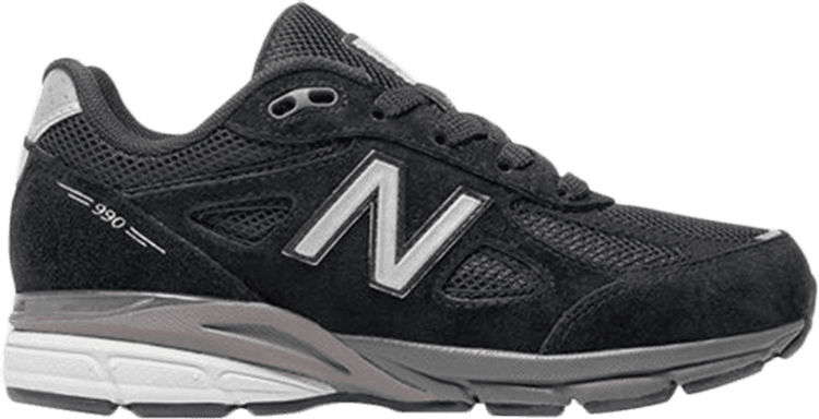 990v4 Kid Wide Black Silver 2016