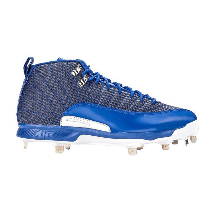 Buy Jordan 12 Retro Metal Baseball Cleat Game Royal 854567 400 GOAT