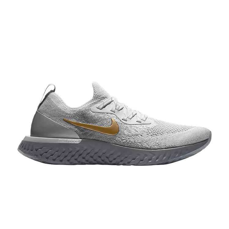 Achetez des Wmns Epic React Flyknit Premium Vast Grey Gold AV3048 070 GOAT FR