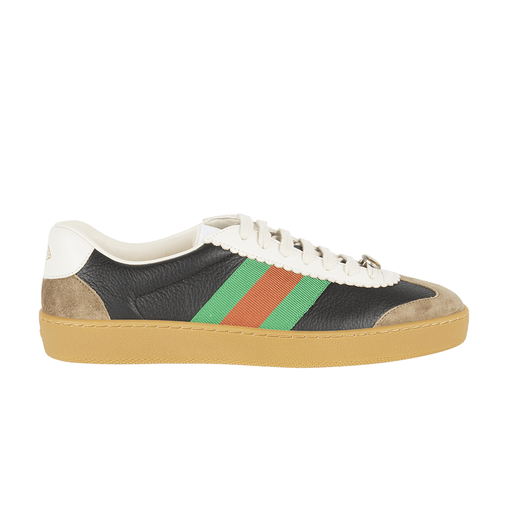 gucci leather trainers