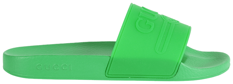 Neon green gucci sandals on sale