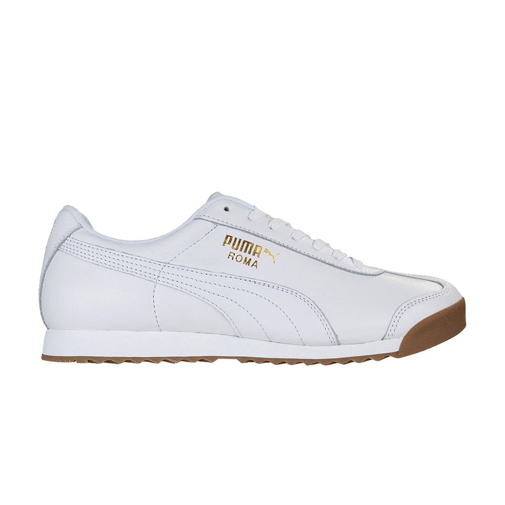 puma roma classic white