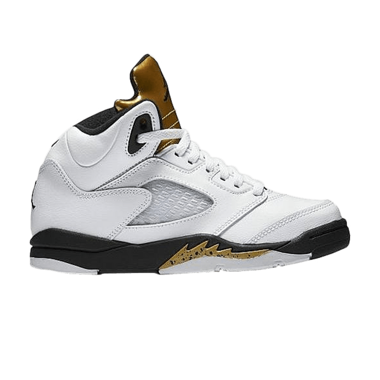 Jordan retro 5 gold new arrivals
