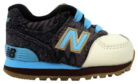 New Balance 574 Outside In Toddler Brown Tan