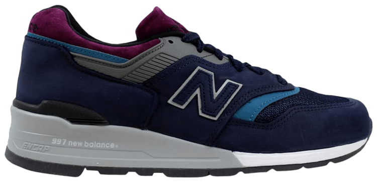 スニーカー New Balance 997 Northern Lights Navy Grey M997PTB Buy 997 'Navy' - M997PTB | GOAT
