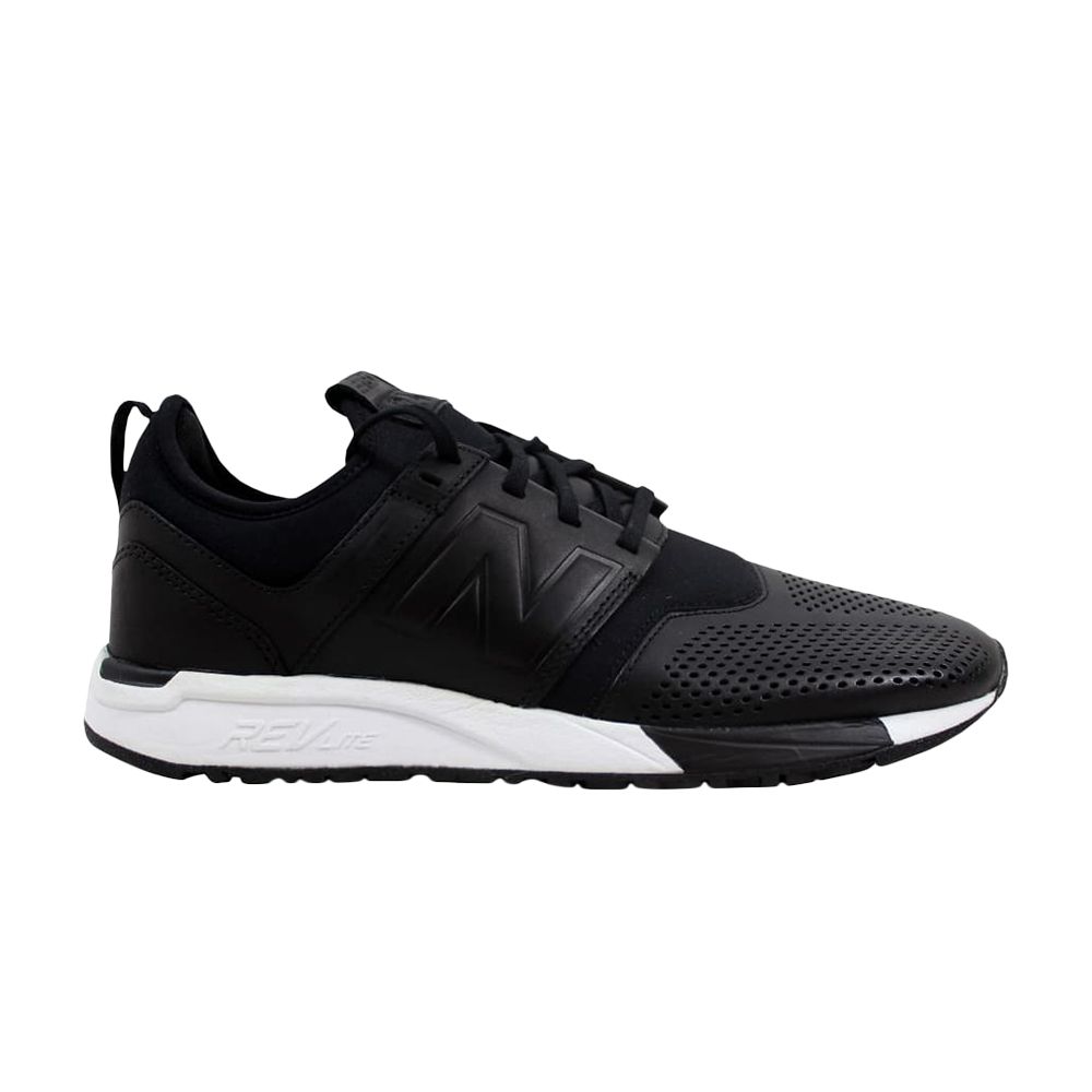 New Balance 247 Leather 'Black' | Men's Size 7