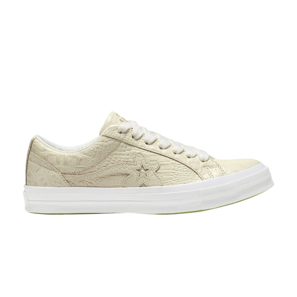 Converse Golf Le Fleur x One Star Low 'Gator Collection - Frozen Dew' | Tan | Men's Size 4