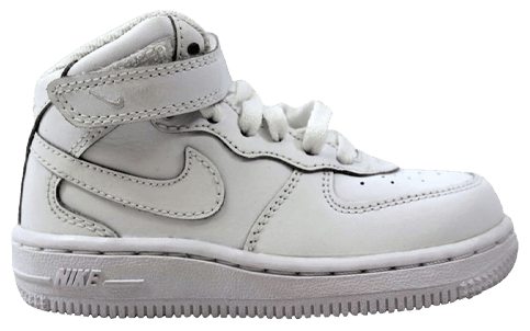 Nike Force 1 Mid TD White