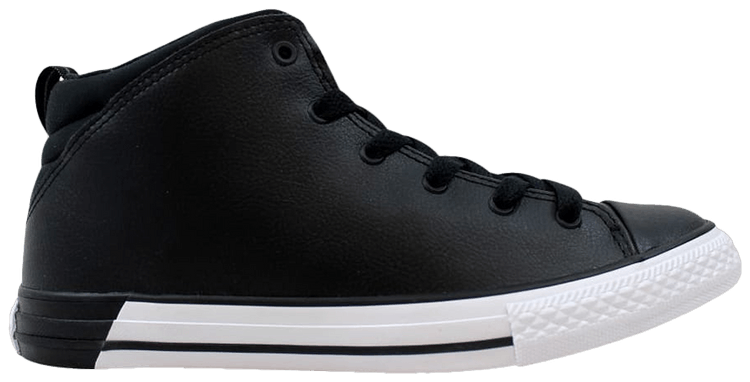 Converse Chuck Taylor All Star Mid GS Black White