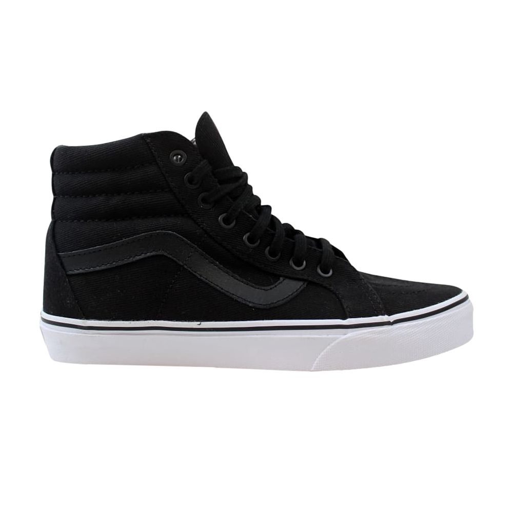 Pre-owned Vans Sk8-hi Reissue 'twill & Gingham - Black' | Men's Size 8