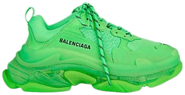 balenciaga green shoes price