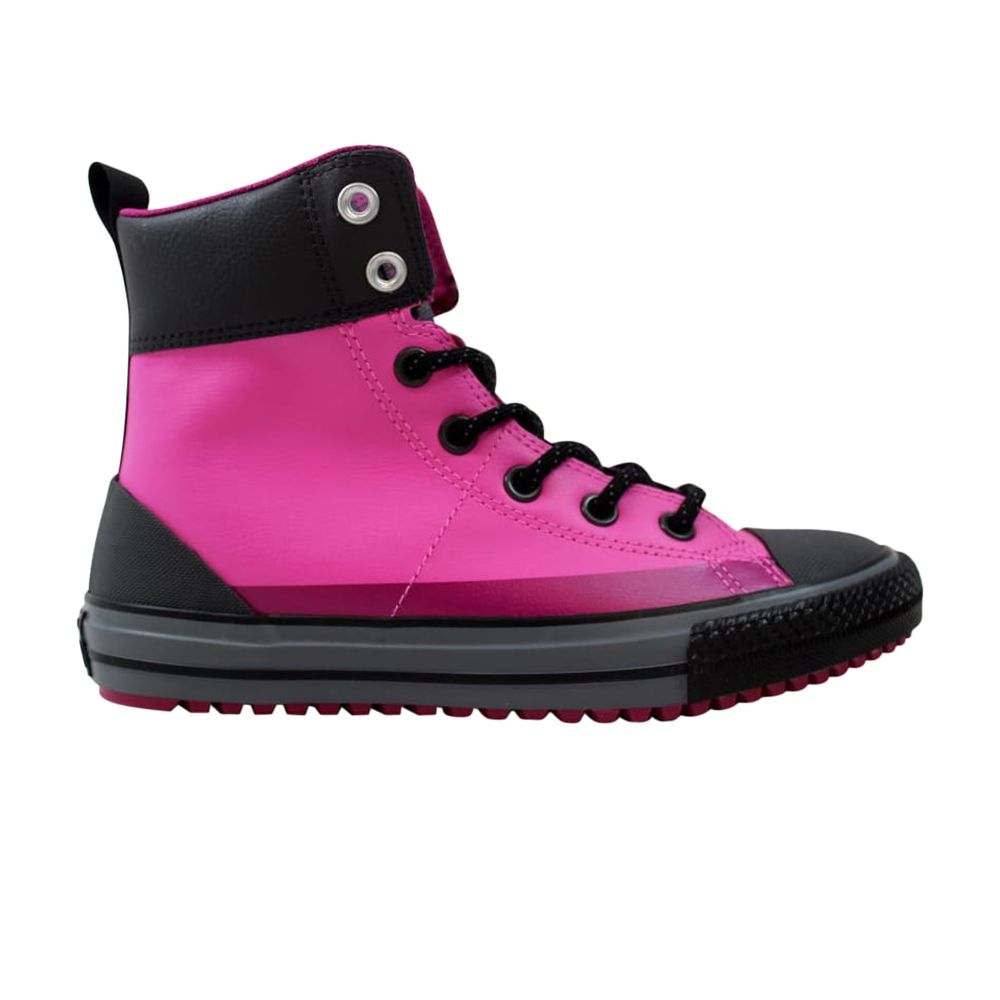 Pre-owned Converse Chuck Taylor Asphalt Boot Hi Ps 'dahlia Pink' | Kid's Size 11