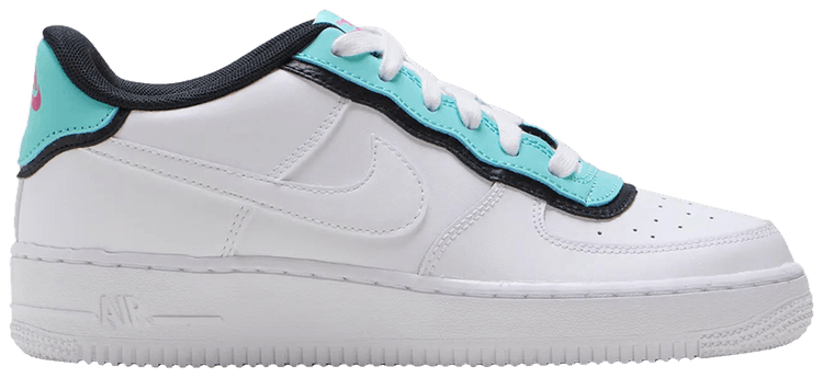 Nike Force 1 Low LV8 PS Double Layer   White Aqua