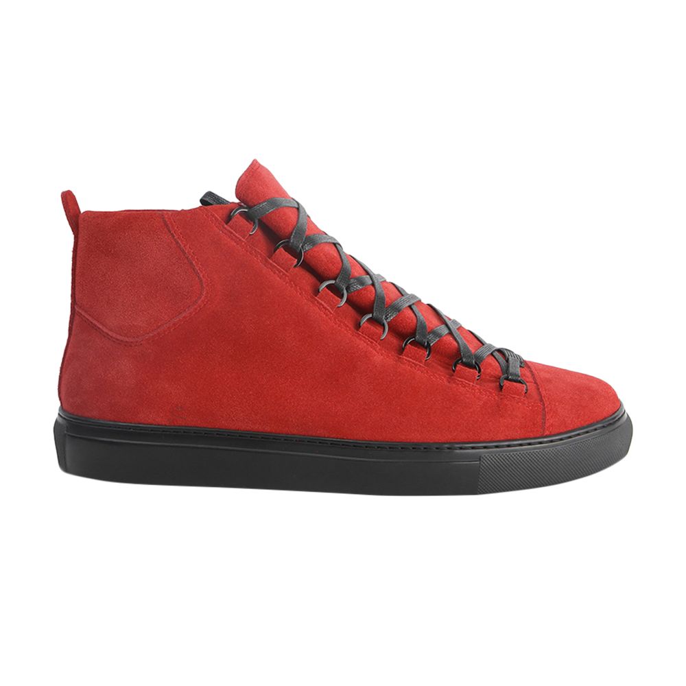 Pre-owned Balenciaga Arena High 'red Black' | Men's Size 41