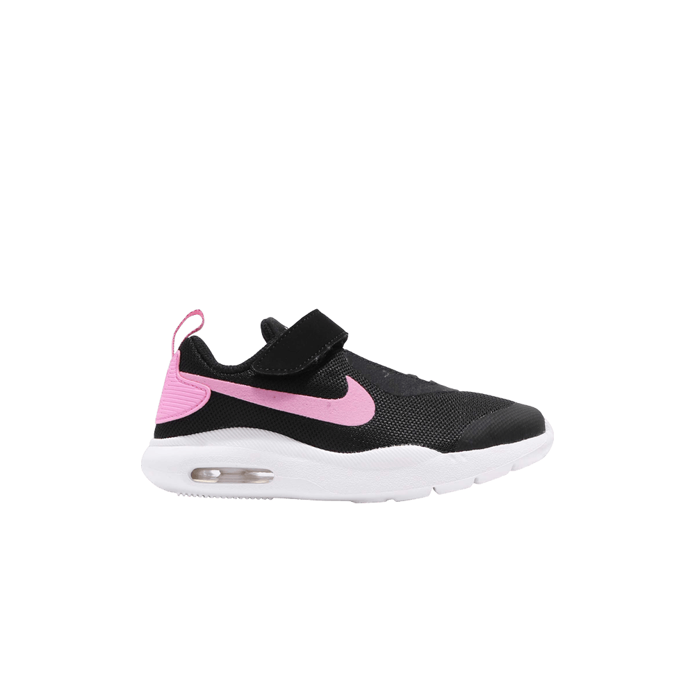 Nike Black/Psychic Pink Toddler Girls Air Max Oketo Sneakers